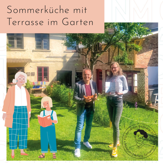 Bürgermeister Jochen Arenz und Vorsitzende Nicole Hey